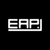 eap Brief Logo kreativ Design mit Vektor Grafik, eap einfach und modern Logo.