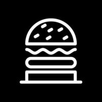 Burger-Sandwich-Vektor-Icon-Design vektor