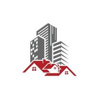 Immobilienlogo vektor