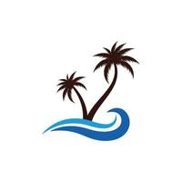 Palm Beach-Logo vektor