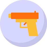 spel pistol vektor ikon design