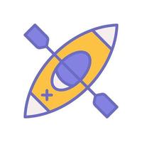 Kajak Symbol zum Ihre Webseite Design, Logo, Anwendung, ui. vektor
