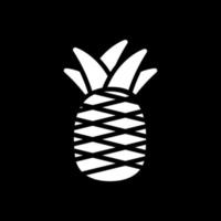 Ananas-Vektor-Icon-Design vektor