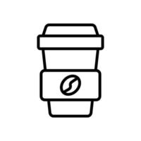 kaffe ikon för din hemsida design, logotyp, app, ui. vektor