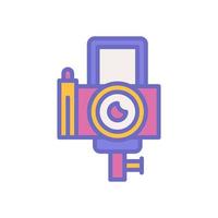 vlog kamera ikon för din hemsida design, logotyp, app, ui. vektor