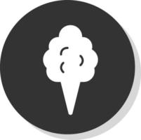 Zuckerwatte-Vektor-Icon-Design vektor