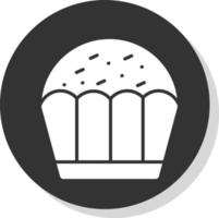 Cupcake-Vektor-Icon-Design vektor