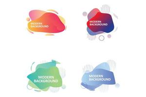 modernes Hintergrunddesign, Vektorhintergrundgradient, Broschürenvorlage, Aufkleber, Banner vektor
