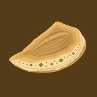 Omelette gebraten Ei Vektor Illustration zum Grafik Design und dekorativ Element