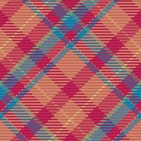 Nahtloses Muster aus schottischem Tartan-Plaid. wiederholbarer hintergrund mit karierter stoffstruktur. Vektorhintergrund gestreifter Textildruck. vektor