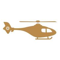 helikopter ikon logotyp design vektor