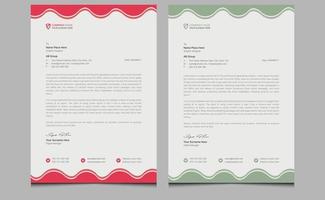 enkel rena elegant minimal abstrakt kreativ modern professionell företags- identitet företag företag stil brev design mall. vektor