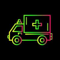 Krankenwagen-Vektor-Symbol vektor