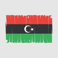 libyens flagga vektor