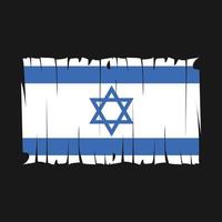 israel flagga vektor