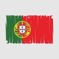 Portugal flagga vektor