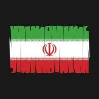 iranische flagge vektor