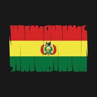 bolivia flagga vektor