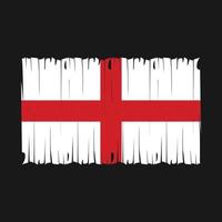 England flagga borsta vektor illustration