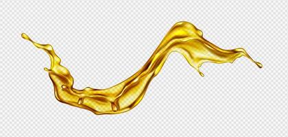 realistisk stänk av olja, juice png på transparent vektor
