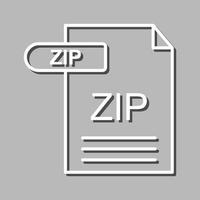 Zip-Vektor-Symbol vektor