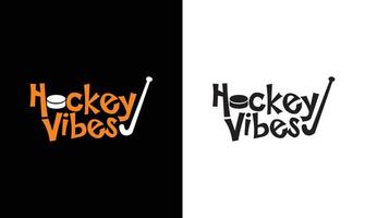 hockey Citat t skjorta design, typografi vektor