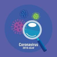 coronavirus pandemisk banner vektor