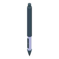 signatur penna ikon isometrisk vektor. digital penna vektor