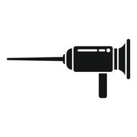 Gastroskopie Symbol einfach Vektor. medizinisch Endoskop vektor