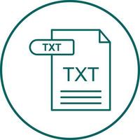 txt-Vektorsymbol vektor