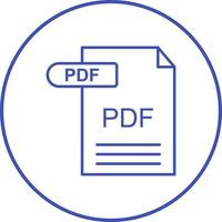 Pdf-Vektorsymbol vektor