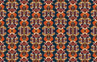 ethnisches nahtloses Stoffmuster. abstrakte traditionelle volkstümliche antike retro-grafische linie. Stoff-Textil-Vektor-Illustration verzierten eleganten Luxus-Stil. Kunstdruck für Kleidung, Hintergrund. vektor