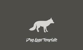 Wolf Logo Vorlage Vektor Illustration Design