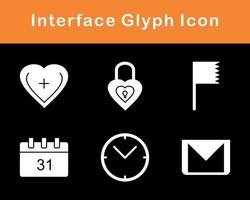 gränssnitt vektor ikon uppsättning