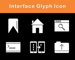 gränssnitt vektor ikon uppsättning