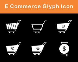 E-Commerce-Vektor-Icon-Set vektor