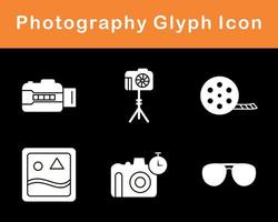 Fotografie Vektor Symbol einstellen