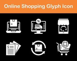 Online-Shopping-Vektor-Icon-Set vektor