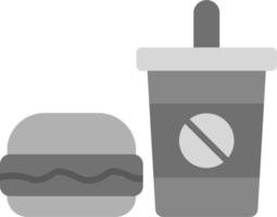 Fast-Food-Vektorsymbol vektor