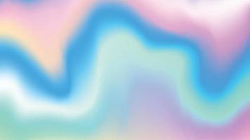 abstrakt Hintergrund von holographisch vereiteln. Hintergrund holographisch Pastell- Neon- Farbe Oberfläche mit irisierend abstrakt. Illustration Hologramm irisierend Spektrum Textur mit Sanft Kurve und Welle. vektor