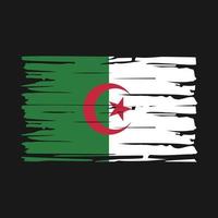 Algeriets flaggborste vektor