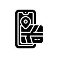 Karte Symbol zum Ihre Webseite, Handy, Mobiltelefon, Präsentation, und Logo Design. vektor