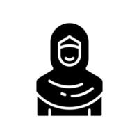 muslimah Symbol zum Ihre Webseite Design, Logo, Anwendung, ui. vektor