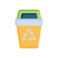 recyceln Behälter Symbol zum Ihre Webseite Design, Logo, Anwendung, ui. vektor