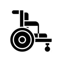 Rollstuhl Symbol zum Ihre Webseite Design, Logo, Anwendung, ui. vektor