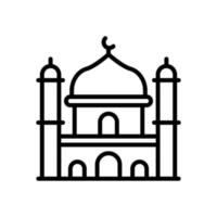 Moschee Symbol zum Ihre Webseite Design, Logo, Anwendung, ui. vektor