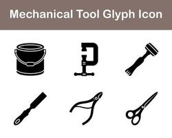 mechanisch Werkzeug Vektor Symbol einstellen