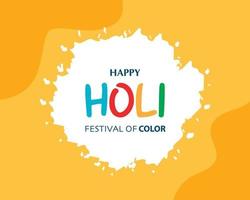 Indien holi festival färg bakgrundsvektor vektor