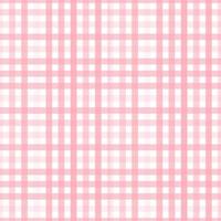 sömlös mönster med rosa rutnät. vektor