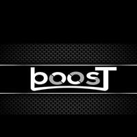 Boost Typografie Logo vektor